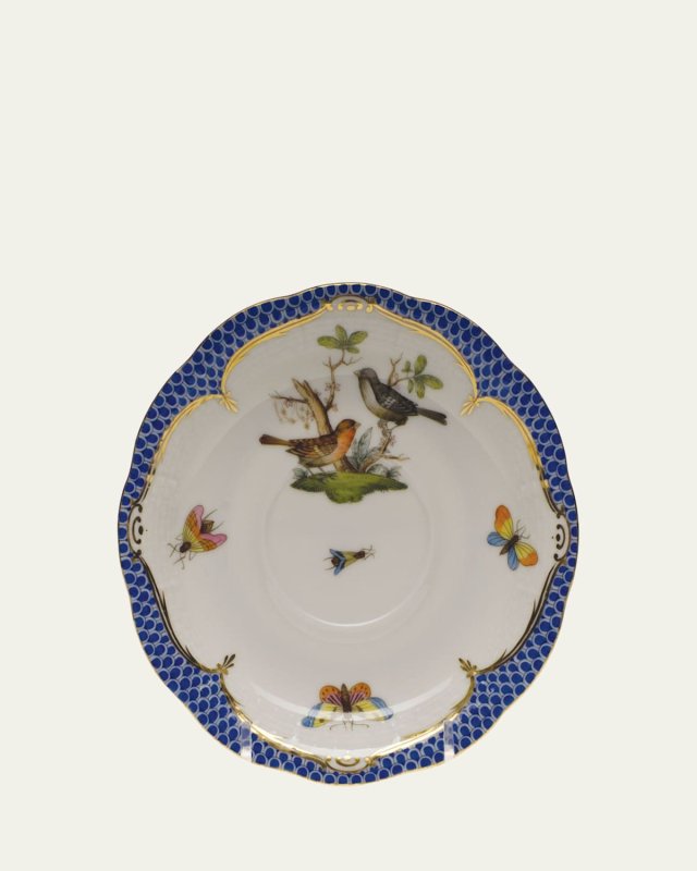 Rothschild Blue Motif 05 Tea Saucer